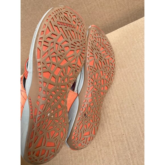 Merrell Womens Freesia Orange Sandals Size 8 Leather Strappy Comfortable Outdoor - Picture 5 of 15